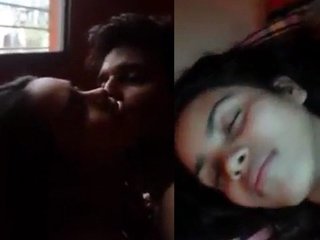 A stunning girl with blonde hair performs an incredible oral sex and gets vigorously penetrated