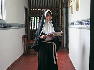 This religious woman is submissive and enjoys rough sex as she gets her dirty pussy pounded