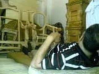 Indonesian woman in hijab misbehaves