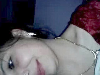 Freshly wedded Indian wife