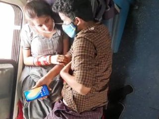Passionate Indian village couple's romantic encounter on a train