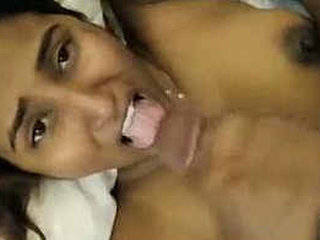 Swathi Naidu receives facial from her lover
