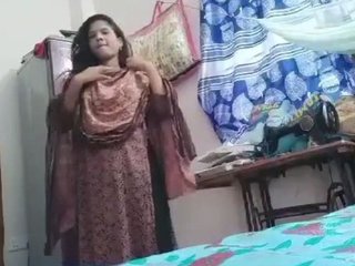 Vintage village girl's sensual attire: compilation of clips