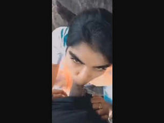 Indian beauty gives outdoor head in compilation