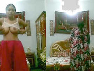 South Asian woman uses Pepsi bottle in sexual manner