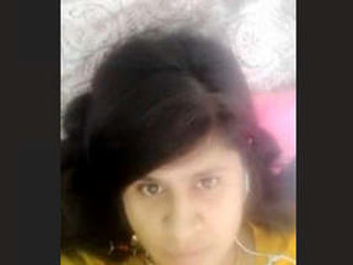 Tamil woman reveals her breasts during a video chat