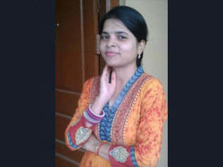 An attractive Indian college student indulges in self-pleasure while being filmed