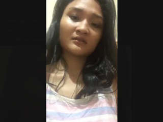 Aroused Nepalese woman displays her sensuality