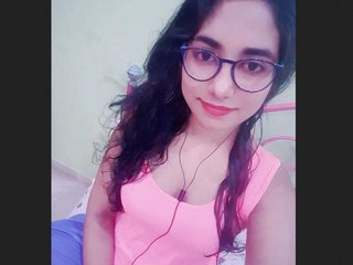 A charming South Asian woman showcases her attractive physique in this recording