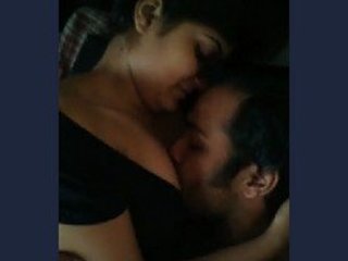 Pakistani lover shares her large breasts with her boyfriend
