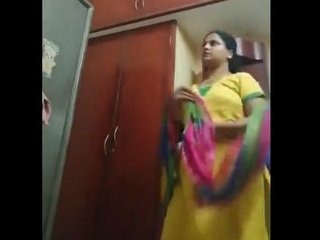 Village bhabhi's wardrobe malfunction in changing clips
