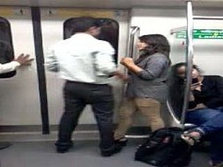 Passionate Indian romance unfolds on the Delhi subway