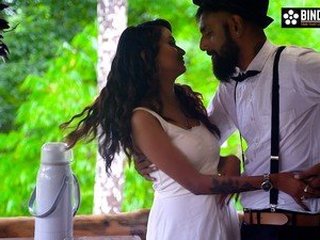 Sudipa's steamy solo play with Hindi soundtrack