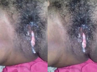 Indian wife's hairy pussy gets pounded