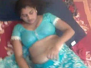 Indian girl undressing and pleasuring herself
