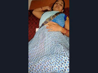 Amorous spouse captures intimate footage of partner's posterior and lower genitalia