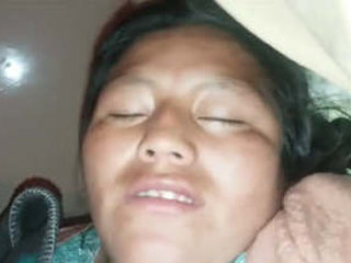 Indian auntie engages in sexual activity with Nepali partner