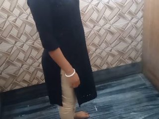 A village bhabi in black dress gets her pussy penetrated