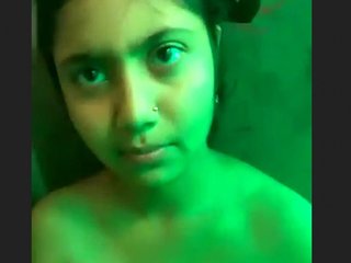 Young village girl with an adorable smile