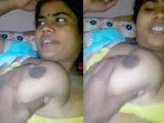 Indian husband secretly films wife's sensual self-pleasure session