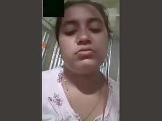 Indian beauty reveals her breasts and intimate parts in explicit videos