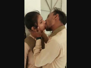 College girl shares intimate moments in library MMS