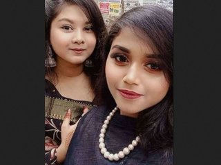 Indian girl with large breasts shows off her assets in a steamy video