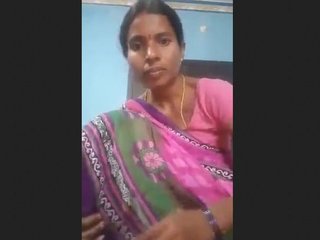 Telugu Bhabhi flaunts her big boobs and pussy