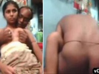 Aunty's secret affair with a horny father-in-law