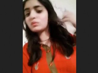 Beautiful girl fingering her tight asshole