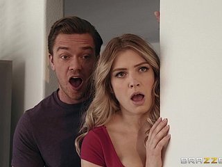 A hot alien couple teaches a student about sex in this steamy video