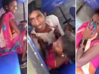 Desi babe gets caught in the act of outdoor sex and recorded in MMS