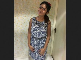 Cute Indian teen with big boobs gets naughty on camera