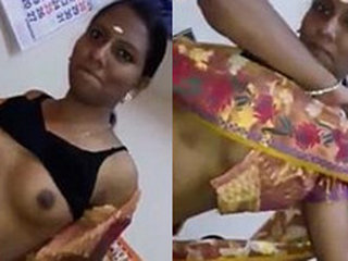 Busty Tamil babe sucks and fucks in POV video