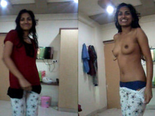 Mallu babe strips down and flaunts her body in a steamy video