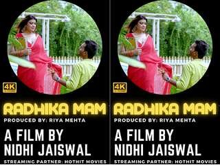 Exclusive web series featuring Radhika Mam in a steamy scene