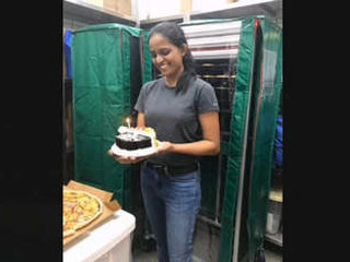 Sexy Sri Lankan girl flaunts her ample bosom and intimate area