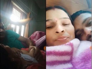 Desi wife's big boobs get a special attention from her husband