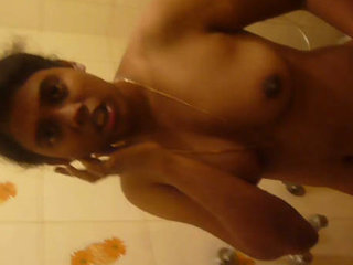 Desi x video of Tamil college girl getting naked in bathroom and caught by her boyfriend