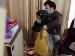 Paki doctor's unorthodox technique for checking boobs