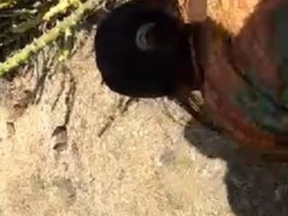 Indian girl gets her ass pounded by her lover outdoors