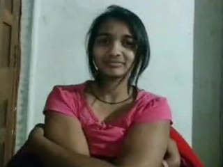 Cute Indian college girl teases her boyfriend with sexy dance moves
