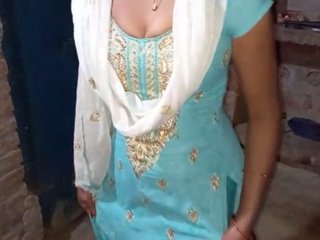 Sexy Indian bhabhi gets down and dirty with her roommate in gonzo style