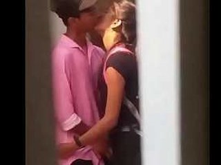 Desi college student spies on outdoor sex