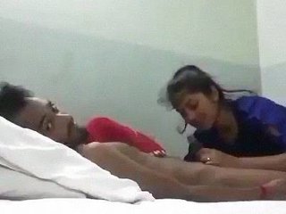 Indian girl takes on a big cock in this oral sex video