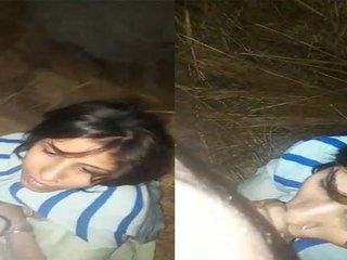 Village girl seduces her uncle with a blowjob