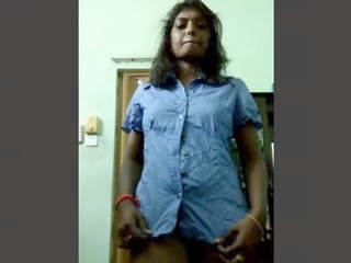 Naughty girl gets frisky after dark