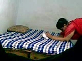 Homemade video of Indian couple enjoying each other in bed