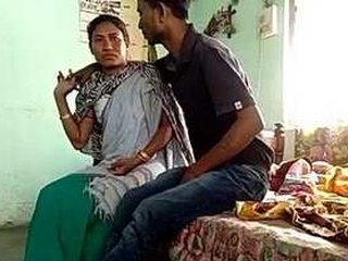 Desi aunty enjoys sex with her son's friend