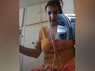 Auntie flaunts her well-endowed member